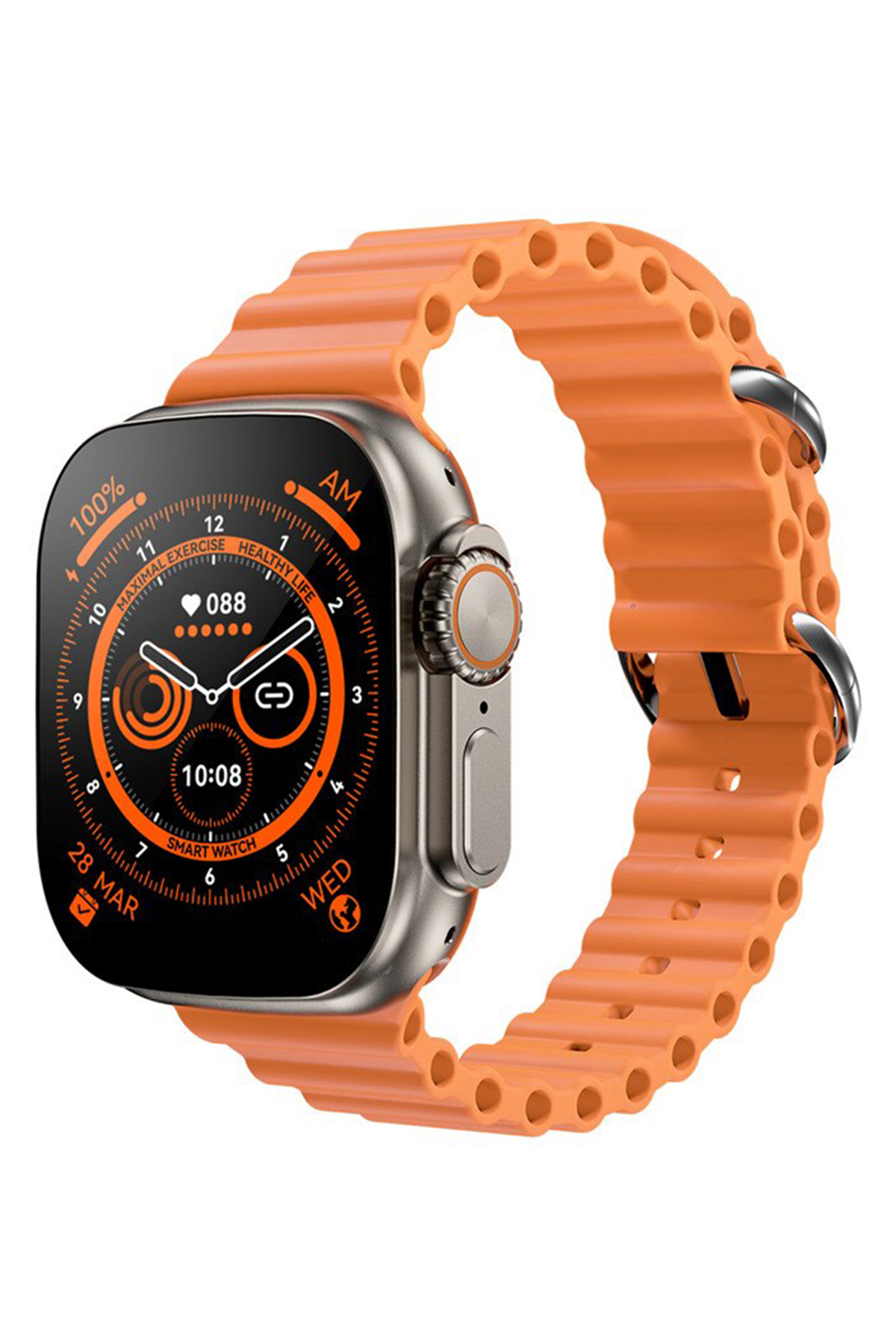 Microlux GS Ultra 8 Watch Akıllı Saat 49mm (2 Kordon Hediyeli)